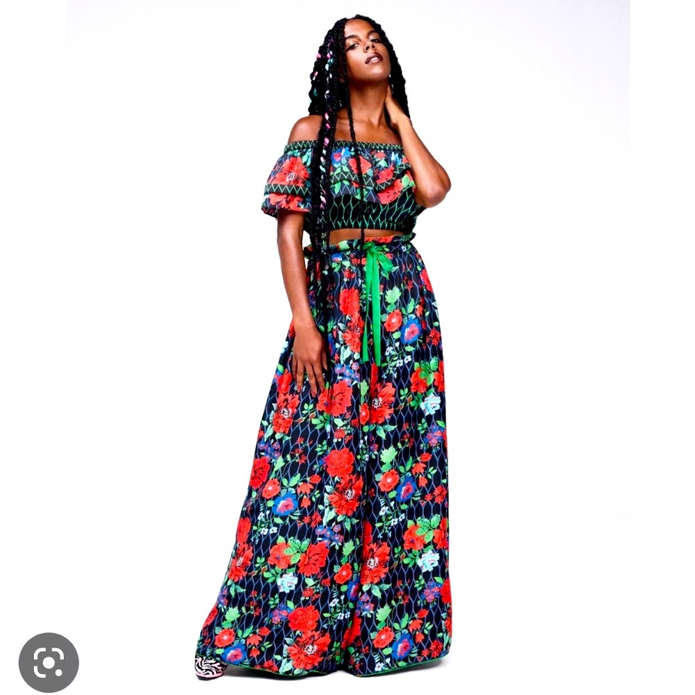 KENZO x H&M Collection Wide-leg Reversible Pants